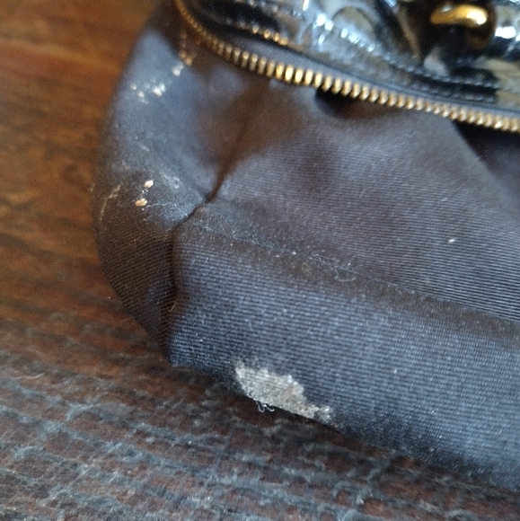 Coach Peyton Op Art Black Patent Leather Handbag H1381 F26962 - Picture 16 of 16